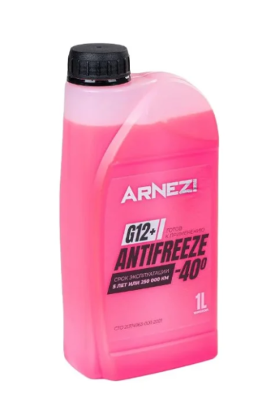 Антифриз ARNEZI Red G12+ готовый -40